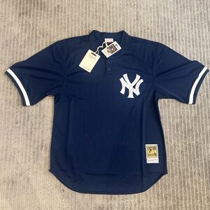 Derek Jeter Mitchell & Ness BP Jersey